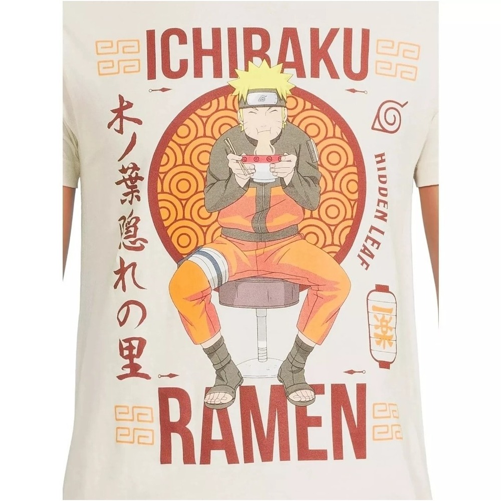 Naruto Men's‎ XL Graphic Tee with Short Sleeves